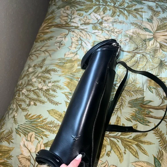 LONGCHAMP Black Backpack Purse - Picture 9 of 11